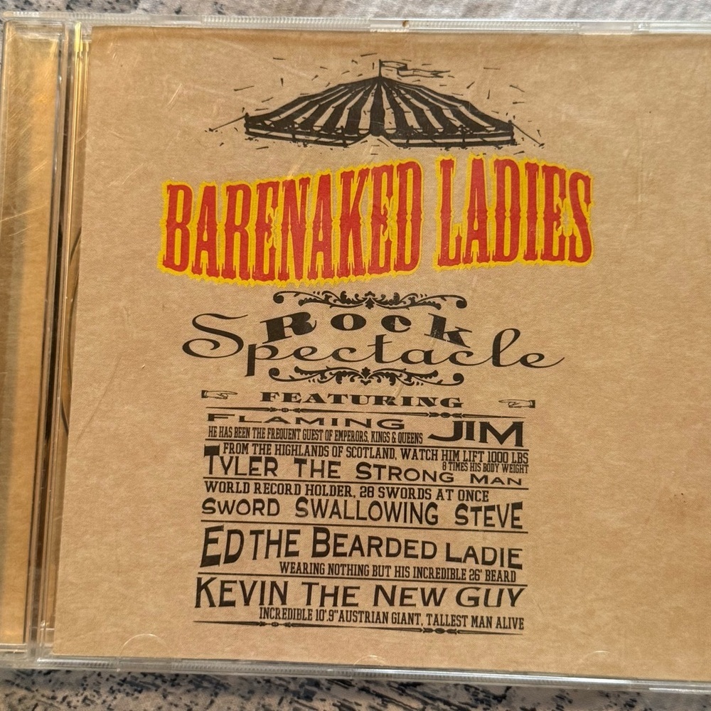 Rock Spectacle CD - Brown Cover